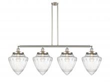 Innovations Lighting 214-SN-G664-12-LED - Bullet - 4 Light - 50 inch - Brushed Satin Nickel - Stem Hung - Island Light