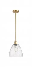 Innovations Lighting 516-1S-SG-GBD-94-LED - Bristol - 1 Light - 9 inch - Satin Gold - Mini Pendant