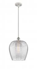 Innovations Lighting 516-1S-WPC-G462-12-LED - Norfolk - 1 Light - 12 inch - White Polished Chrome - Mini Pendant