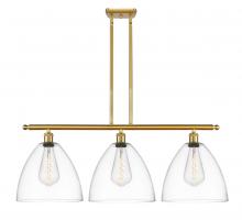 Innovations Lighting 516-3I-SG-GBD-122-LED - Bristol - 3 Light - 39 inch - Satin Gold - Cord hung - Island Light