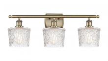 Innovations Lighting 516-3W-AB-G402-LED - Niagara - 3 Light - 27 inch - Antique Brass - Bath Vanity Light