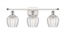 Innovations Lighting 516-3W-WPC-G462-6-LED - Norfolk - 3 Light - 26 inch - White Polished Chrome - Bath Vanity Light