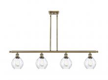 Innovations Lighting 516-4I-AB-G362-LED - Waverly - 4 Light - 48 inch - Antique Brass - Cord hung - Island Light