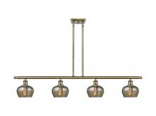 Innovations Lighting 516-4I-AB-G96 - Fenton - 4 Light - 48 inch - Antique Brass - Stem Hung - Island Light