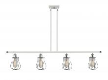 Innovations Lighting 516-4I-WPC-CE513-LED - Muselet - 4 Light - 48 inch - White Polished Chrome - Cord hung - Island Light