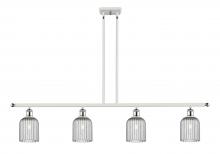 Innovations Lighting 516-4I-WPC-G559-5SM - Bridal Veil - 4 Light - 48 inch - White Polished Chrome - Cord hung - Island Light