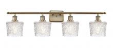 Innovations Lighting 516-4W-AB-G402-LED - Niagara - 4 Light - 37 inch - Antique Brass - Bath Vanity Light