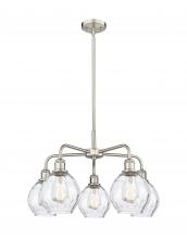 Innovations Lighting 516-5CR-SN-G362 - Waverly - 5 Light - 24 inch - Satin Nickel - Chandelier