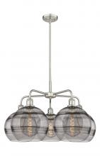 Innovations Lighting 516-5CR-SN-G556-10SM - Rochester - 5 Light - 28 inch - Satin Nickel - Chandelier