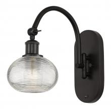 Innovations Lighting 518-1W-OB-G555-6CL - Ithaca - 1 Light - 6 inch - Oil Rubbed Bronze - Sconce