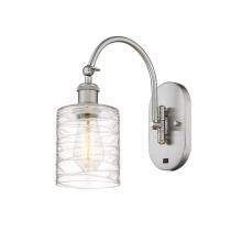 Innovations Lighting 518-1W-SN-G1113-LED - Cobbleskill - 1 Light - 5 inch - Brushed Satin Nickel - Sconce