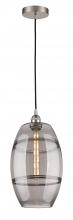 Innovations Lighting 616-1P-SN-G557-10SM - Vaz - 1 Light - 10 inch - Brushed Satin Nickel - Cord hung - Mini Pendant