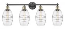 Innovations Lighting 616-4W-BAB-G557-6CL - Vaz - 4 Light - 33 inch - Black Antique Brass - Bath Vanity Light