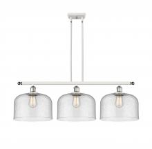 Innovations Lighting 916-3I-WPC-G74-L-LED - Bell - 3 Light - 36 inch - White Polished Chrome - Stem Hung - Island Light