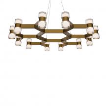 Modern Forms US Online PD-4536-AB - Dashe Chandelier Light