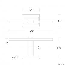 Modern Forms US Online PL-48518-30-AB - Inlet Picture Light