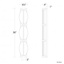 Modern Forms US Online WS-8536-27-AB - Deco Bath Vanity Light