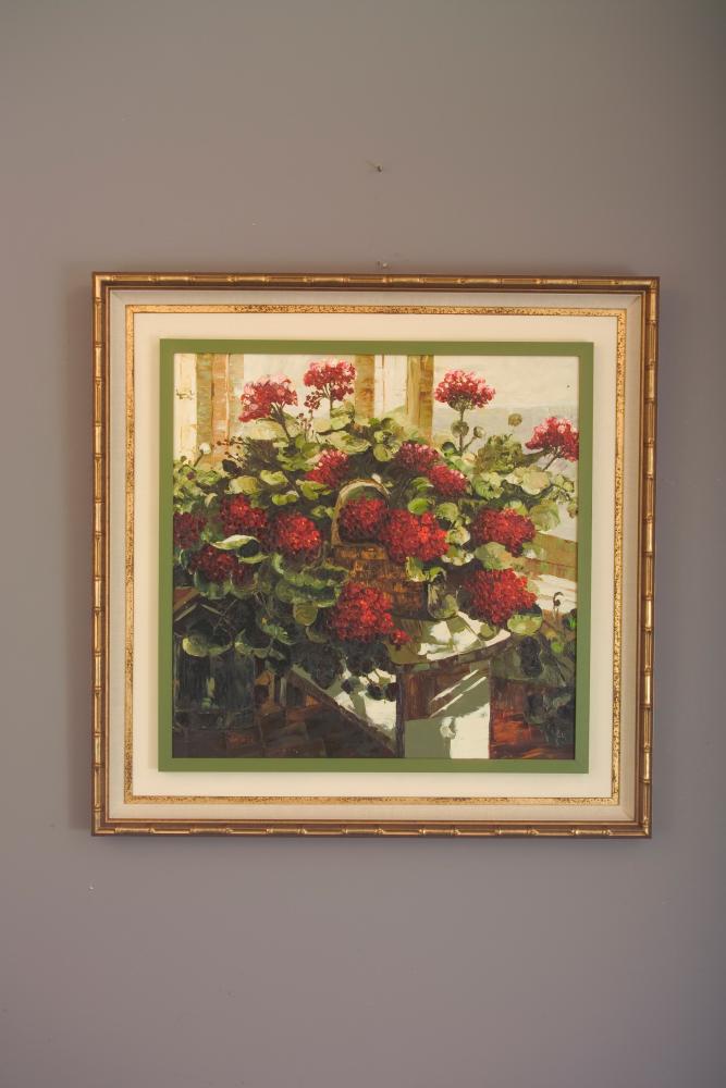 41X41 GERANIUMS