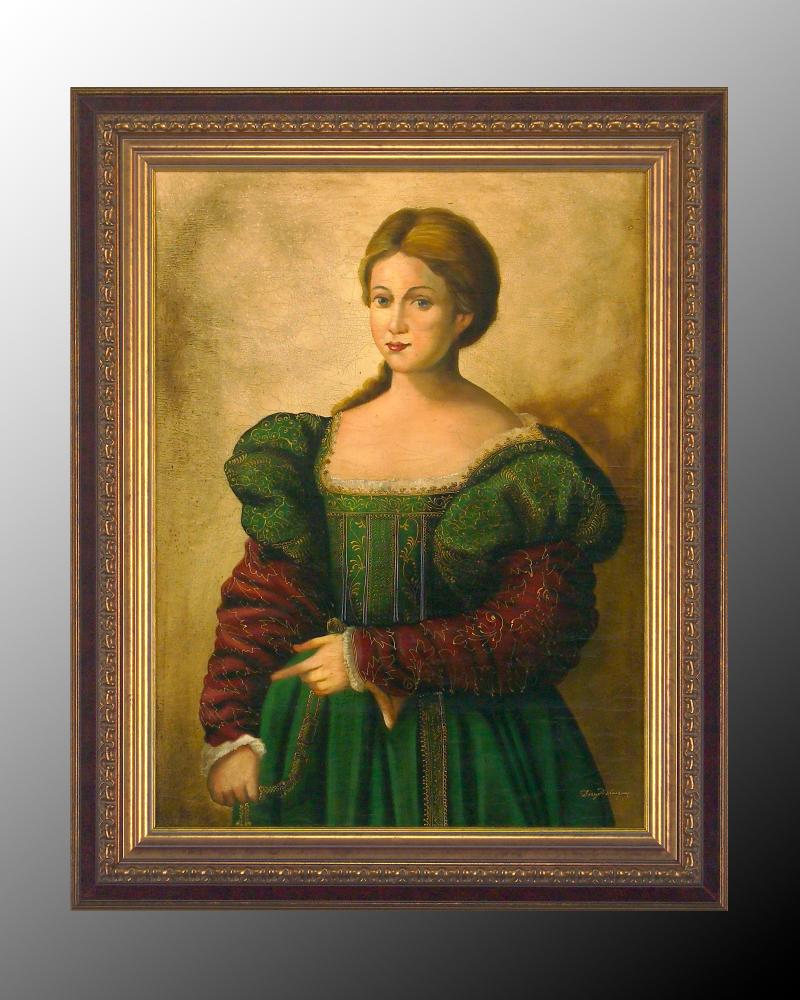 40X60 LADY WITH SWORD