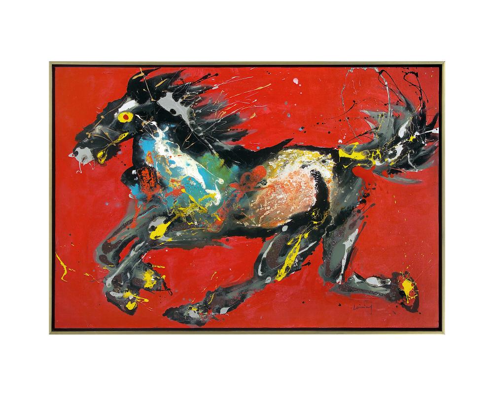 72X49 "LEIMING" HORSE