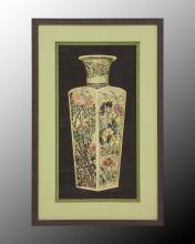 J. Richard GRF-4947A - 25X39 AGED PORCELAIN VASE I