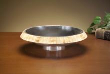 J. Richard JRA-6291 - 4X14X14 ALUMIMUM BOWL BONE ACCENT