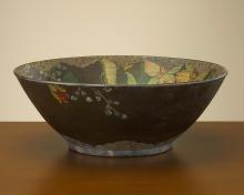 J. Richard JRA-7103 - 7X18 PORCELAIN FLORAL BOWL