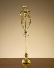 J. Richard JRA-7718 - 27X5X5 LARGE BRASS ORCHID CANDLESTICK