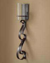 J. Richard JRA-7863 - 42X7X7.5 HAND FORGED IRON WALL SCONCE