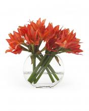 J. Richard JRB-1524W - 16X18X12 FLAMING AMARYLLIS