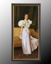 J. Richard JRO-1832 - 38X76 ''MARIA A'' STANDING LA