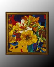 J. Richard JRO-2389 - 50X50 ''ROLAND'' FLOWERS OF V