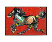 J. Richard JRO-2421 - 72X49 "LEIMING" HORSE