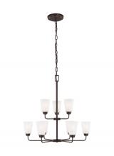 Anzalone Electric and Lighting Items 3115209-710 - Nine Light Chandelier