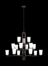 Anzalone Electric and Lighting Items 3128915-710 - Franport Fifteen Light Chandelier