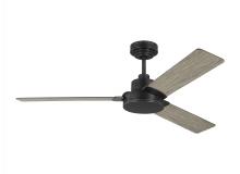 Anzalone Electric and Lighting Items 3JVR52AGP - Jovie 52" Indoor/Outdoor Aged Pewter Ceiling Fan with Wall Control and Manual Reversible Motor