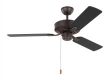 Anzalone Electric and Lighting Items 3LD48BZ - Linden 48'' traditional indoor bronze ceiling fan with reversible motor