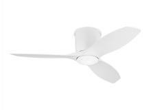 Anzalone Electric and Lighting Items 3TTHR44RZWD - Titus 44 Inch Indoor/Outdoor Integrated LED Dimmable Hugger Ceiling Fan