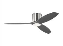 Anzalone Electric and Lighting Items 3TTHR52BSD - Titus 52 Inch Indoor/Outdoor Integrated LED Dimmable Hugger Ceiling Fan