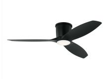 Anzalone Electric and Lighting Items 3TTHR52MBKD - Titus 52 Inch Indoor/Outdoor Integrated LED Dimmable Hugger Ceiling Fan