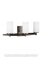 Anzalone Electric and Lighting Items 4424603-778 - Alturas contemporary 3-light indoor dimmable bath vanity wall sconce in brushed oil rubbed bronze fi