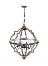 Anzalone Electric and Lighting Items 5124906-846 - Six Light Hall / Foyer