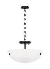 Anzalone Electric and Lighting Items 7715202-112 - Kerrville Two Light Semi-Flush Convertible Pendant