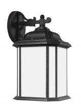 Anzalone Electric and Lighting Items 84531EN3-746 - Kent traditional 1-light LED outdoor exterior large wall lantern sconce in oxford bronze finish with