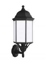 Anzalone Electric and Lighting Items 8638751-12 - Sevier traditional 1-light outdoor exterior large uplight outdoor wall lantern sconce in black finis