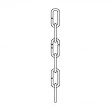 Anzalone Electric and Lighting Items 9103-44 - Decorative Chain in Weathered Copper Finish