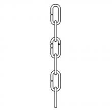 Anzalone Electric and Lighting Items 9103-962 - Decorative Chain in Brushed Nickel Finish