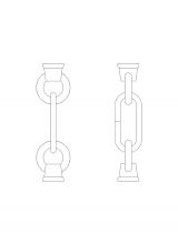 Anzalone Electric and Lighting Items 9122-797 - Link and Loop in Weathered Zinc