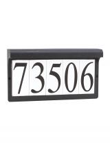 Anzalone Electric and Lighting Items 9600-12 - Address light collection traditional black powdercoat aluminum address sign light fixture