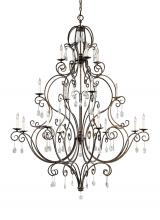 Anzalone Electric and Lighting Items F2110/8+4+4MBZ - Extra Large Chandelier